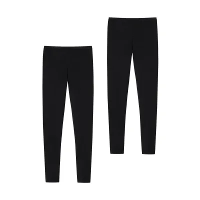 Schiesser Damen Leggings Luxury 2er Pack