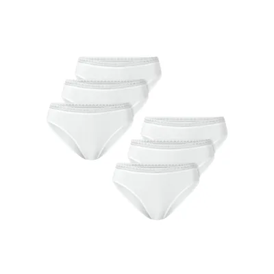 Schiesser Damen Rioslip Modern Multipacks 6er Pack