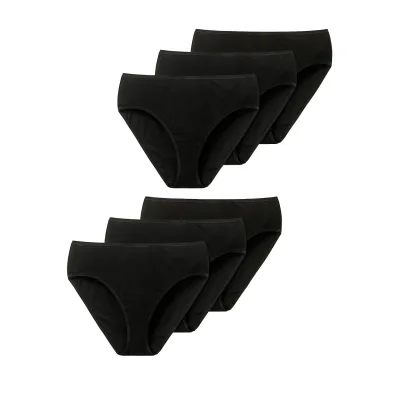 Schiesser Damen Slip Essentials 6er Pack