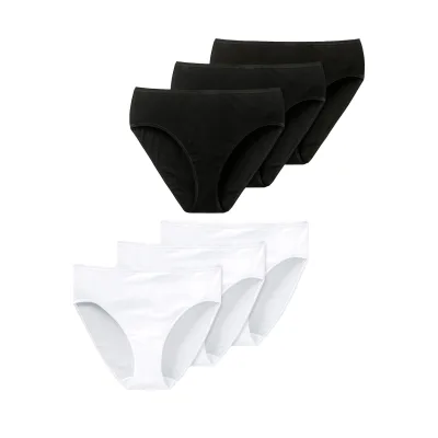 Schiesser Damen Slip Essentials 6er Pack