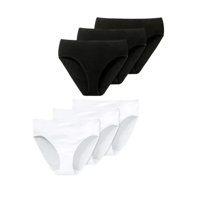 Schiesser Damen Slip Essentials 6er Pack