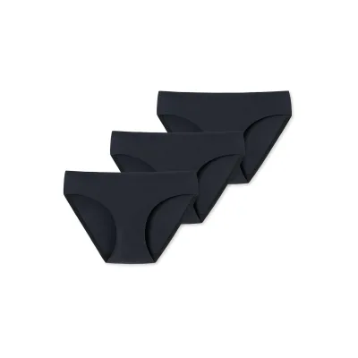 Schiesser Damen Slip Invisible Soft 3er Pack