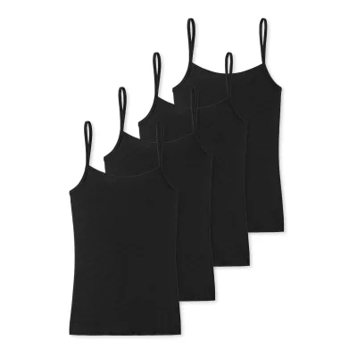 Schiesser Damen Spaghettitop Modal Essentials 4er Pack