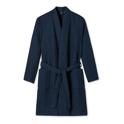 Schiesser Herren Bademantel Elegant Kimono 1er Pack