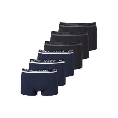 Schiesser Herren Boxershorts Uncover 6er Pack
