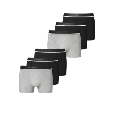 Schiesser Herren Retro Boxer 95/5 Cotton 6er Pack