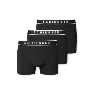Schiesser Herren Retroshorts 3er-Pack 95/5 3er Pack
