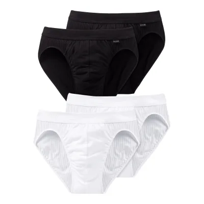 Schiesser Herren Rioslip Authentic 4er Pack