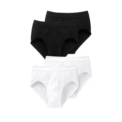 Schiesser Herren Slip Authentic Sport 4er Pack