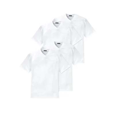 Schiesser Herren T-Shirt American Shirt 4er Pack
