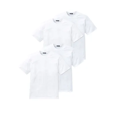 Schiesser Herren T-Shirt American Shirt 4er Pack
