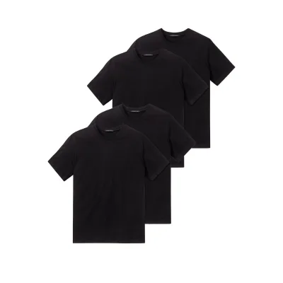Schiesser Herren T-Shirt American Shirt 4er Pack