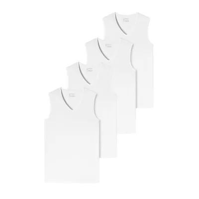 Schiesser Herren Tanktop 95/5 4er Pack