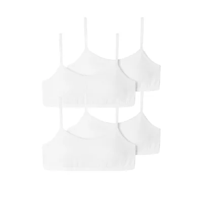 Schiesser Mädchen Bustier 95/5 Cotton 4er Pack