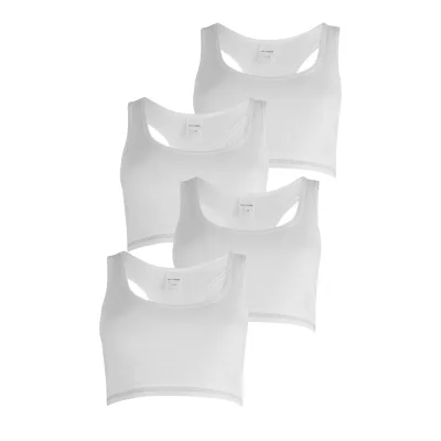 Schiesser Mädchen Bustier Long Life Rib 4er Pack