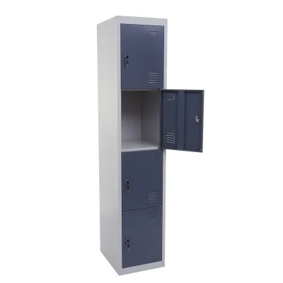 Schließfach Preston T163, Schließfachschrank Wertfachschrank Spind, Metall 180x38x45cm ~ anthrazit-grau