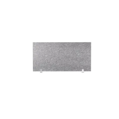 Schreibtisch-Set desktopz Standfuss Farbe: grau, Größe: 100x50x1cm
