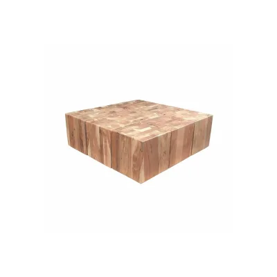 Sedex SEDEX Surat Massivholz Couchtisch aus Akazie 80 x 80 cm Natur