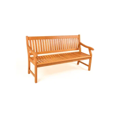 Sedex Sedex Gartenbank New Jersey 2-Sitzer aus Eukalyptusholz – 120 cm Natur