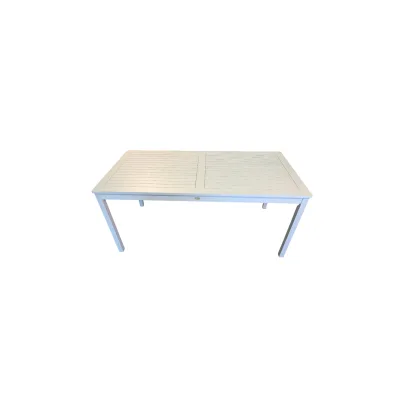 Sedex Sedex Gartentisch Allborg 165 x 80 cm – FSC® 100 % Eukalyptusholz, weiß gewischt