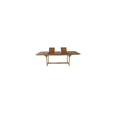 Sedex Sedex Gartentisch Liberia aus Eukalyptusholz 180–260 x 110 cm ausziehbar – Natur