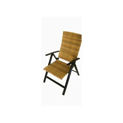 Sedex SEDEX Klappsessel Palma – Hularo Flechtfaser Natur, Aluminium