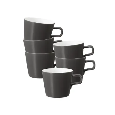 Seltmann Weiden Cappuccino-/Teetassen No Limits Moments 0,26 l 6er Set