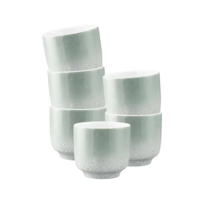 Seltmann Weiden Cappuccinotassen ohne Henkel Sento Home 300 ml 6er Set