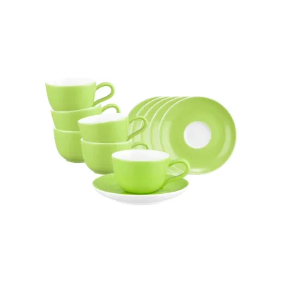 Seltmann Weiden Espressotasse mit Untertasse Liberty Pure Colors 90 ml 6er Set