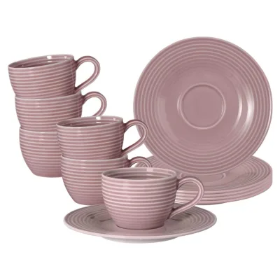 Seltmann Weiden Espressotassen mit Untertassen Beat Color Glaze 100 ml 6er Set