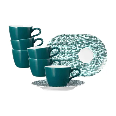 Seltmann Weiden Espressotassen mit Untertassen Life Fashion 90 ml 6er Set