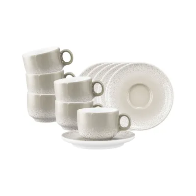 Seltmann Weiden Espressotassen mit Untertassen Sento Home 80 ml 6er Set