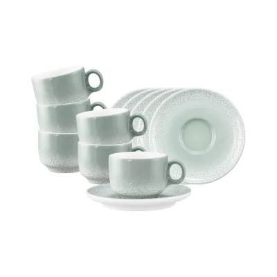 Seltmann Weiden Espressotassen mit Untertassen Sento Home 80 ml 6er Set