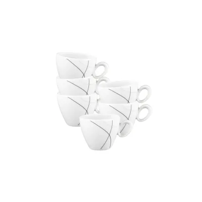 Seltmann Weiden Espressotassen Trio Highline 0,11 l 6er Set
