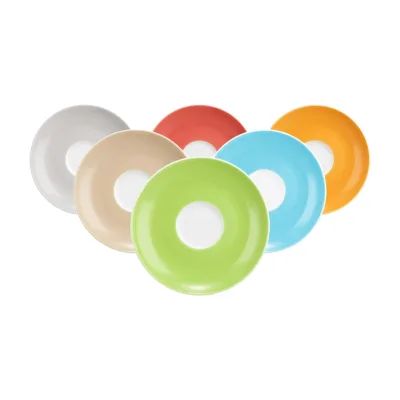 Seltmann Weiden Espressountertassen Liberty Pure Colors ø 12 cm 6er Set