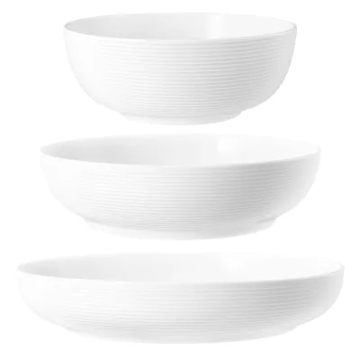 Seltmann Weiden Foodbowl Beat Color Glaze 20/25/28 cm 3-tlg.