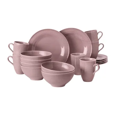 Seltmann Weiden Frühstücks-Set Beat Color Glaze 18-tlg.