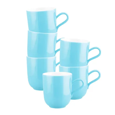 Seltmann Weiden Henkelbecher Liberty Pure Colors 400 ml 6er Set