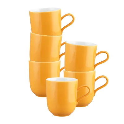 Seltmann Weiden Henkelbecher Liberty Pure Colors 400 ml 6er Set