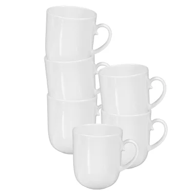 Seltmann Weiden Henkelbecher Rondo/Liane 0,27 l 6er Set