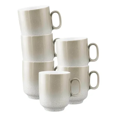 Seltmann Weiden Henkelbecher Sento Home 400 ml 6er Set