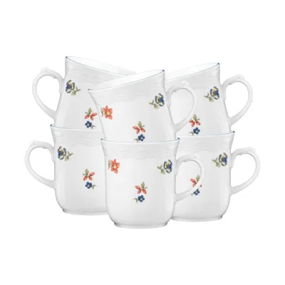 Seltmann Weiden Henkelbecher Sonate Nostalgie 290 ml 6er Set