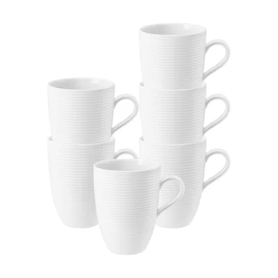 Seltmann Weiden Kaffeebecher Beat Color Glaze 350 ml 6er Set