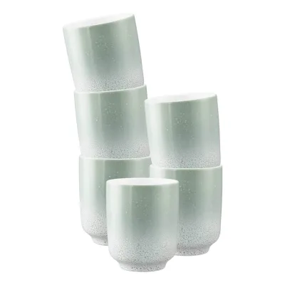 Seltmann Weiden Kaffeebecher ohne Henkel Sento Home 400 ml 6er Set