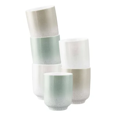 Seltmann Weiden Kaffeebecher ohne Henkel Sento Home 400 ml 6er Set