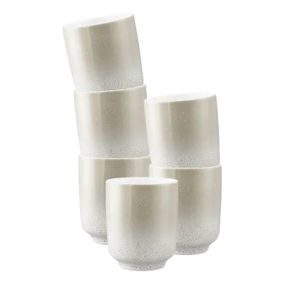 Seltmann Weiden Kaffeebecher ohne Henkel Sento Home 400 ml 6er Set