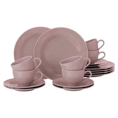Seltmann Weiden Kaffeeservice Beat Color Glaze 18-tlg.