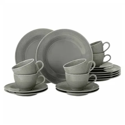 Seltmann Weiden Kaffeeservice Beat Color Glaze 18-tlg.