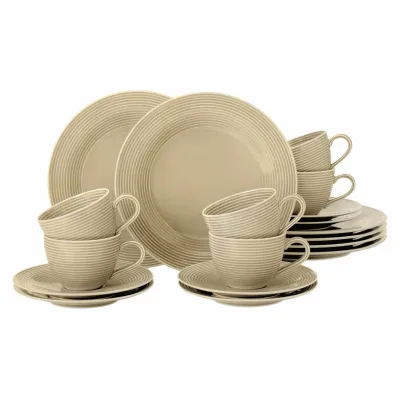 Seltmann Weiden Kaffeeservice Beat Color Glaze 18-tlg.