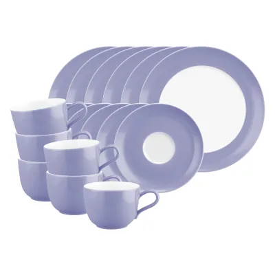 Seltmann Weiden Kaffeeservice Liberty Pure Colors 18-tlg.